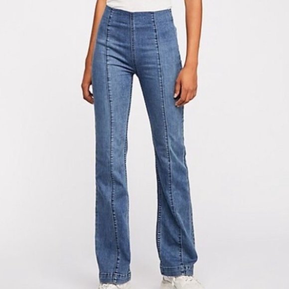 Free People Other - Free People Kick Flare Pull On Jeans